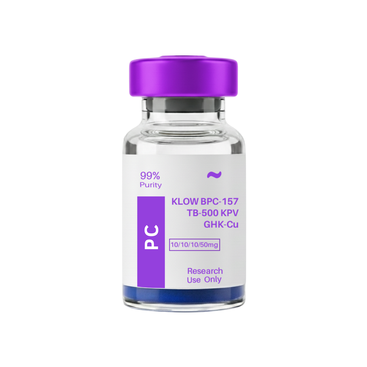KLOW Blend - GHK-CU + TB-500 + BPC-157 + KPV 10mg
